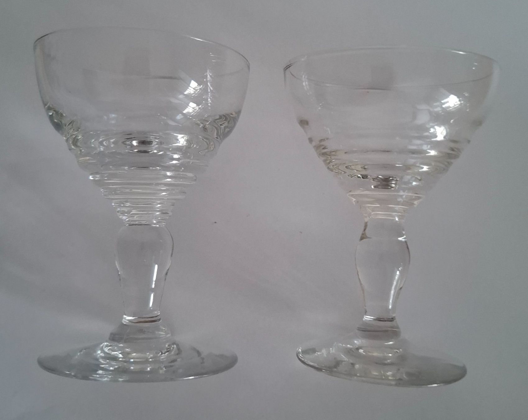Gläser: 2 Schnapsgläser ca. 1920 – Gebraucht aus Rothrist von Clanx 2