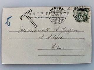 Cartoline postali: Genf Le Victoria Hall 1904 – Usato da Sargans venduto da nicsam1815 1