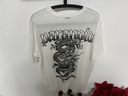 T-shirt bianca con stampa