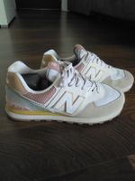 New Balance Turnschuhe Unisex beige/rosa Grösse 42