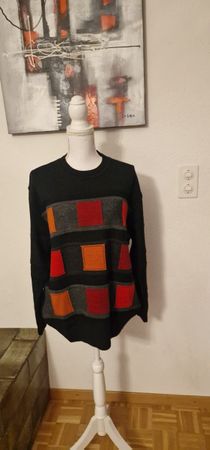 Warmer Baffox Wollpullover, Gr. L, neuwertig für den Winter!