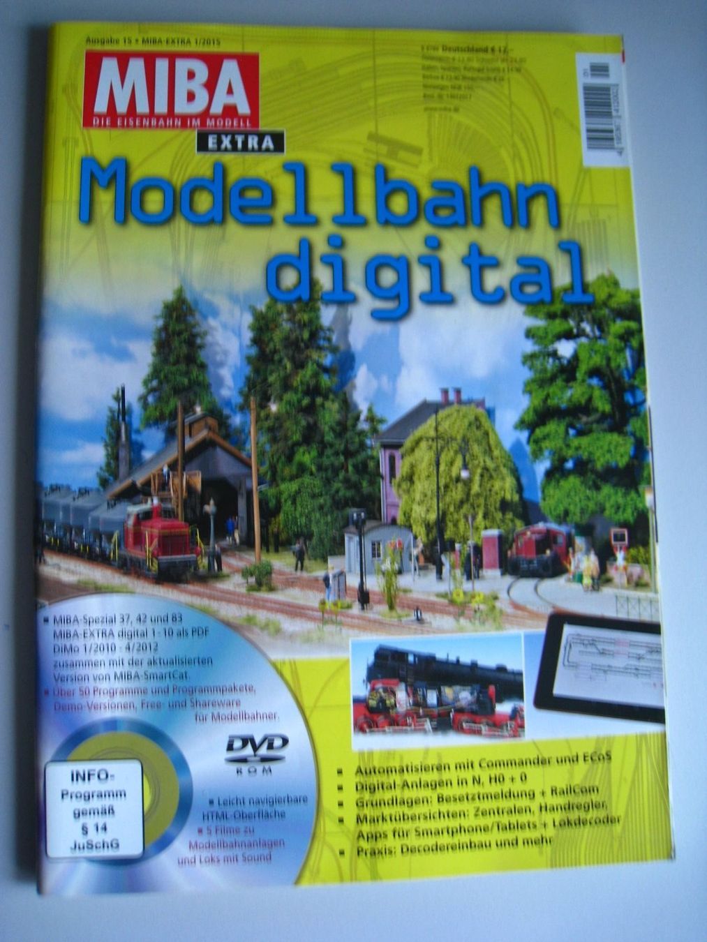 Riviste & Magazine: Miba Extra, Modellbahn Digital,  2015 – Usato da Buchs ZH venduto da swiss-train
