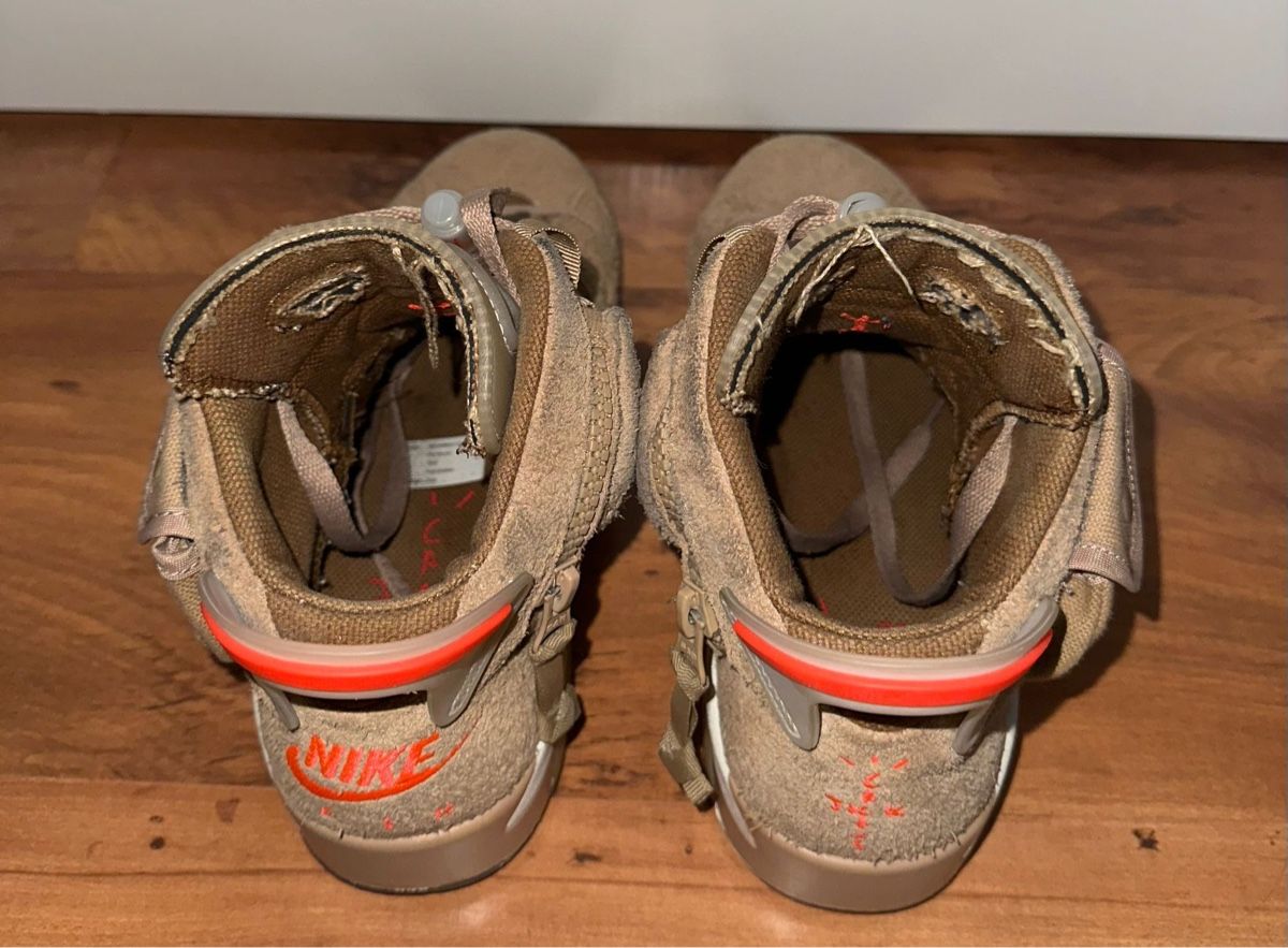Jordan Scarpe da uomo: Jordan 6 retro Travis Scott Kaki brown – Usato da Büetigen venduto da ras_5bvt 2