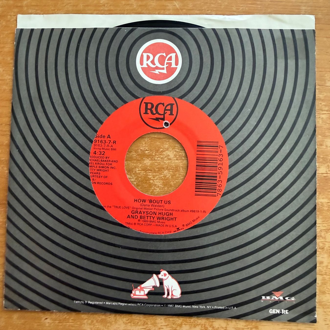 Dischi in vinile: Grayson Hugh & Betty Wright - How 'Bout Us / 1. US 1989 – Usato da Gais venduto da soundcave57
