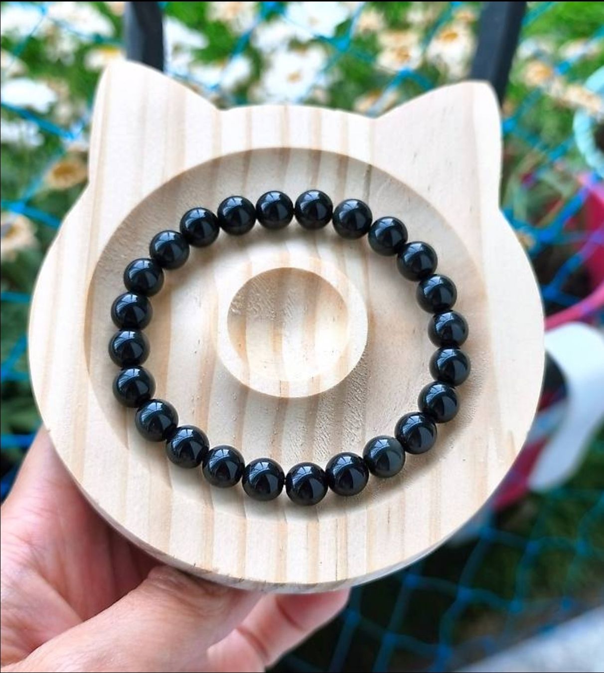 Bracciali & Braccialetti: Bracelet en Obsidienne œil Double 8mm – Nuovo (secondo la descrizione) da Ursy venduto da tan_8qdl