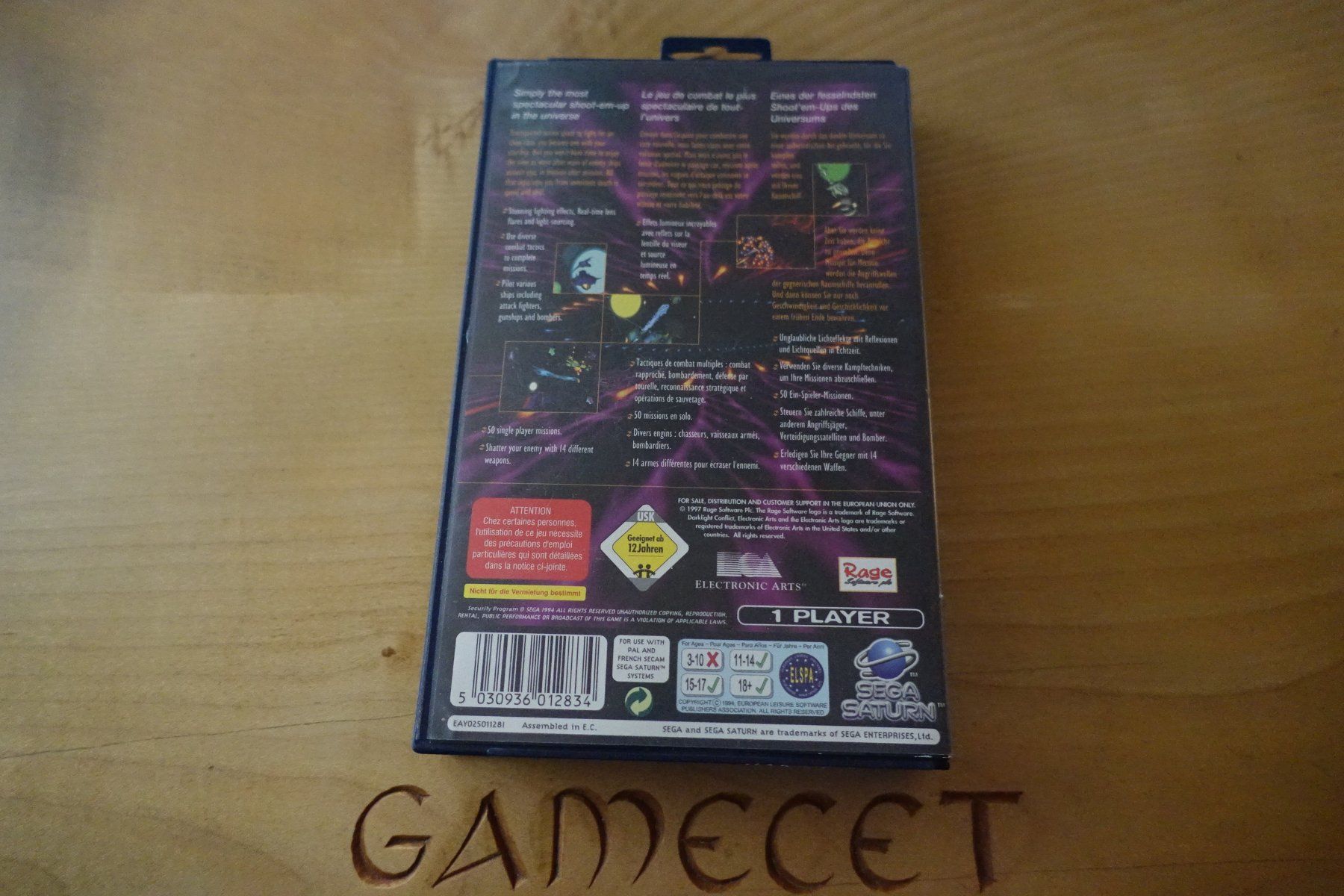 Sega Giochi: Darklight Conflict - Sega Saturn – Usato da Steinach venduto da Gamecet 2