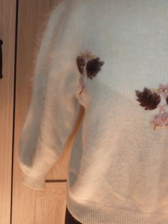 pull de saison angora taille M marque WAISAI pour femme
