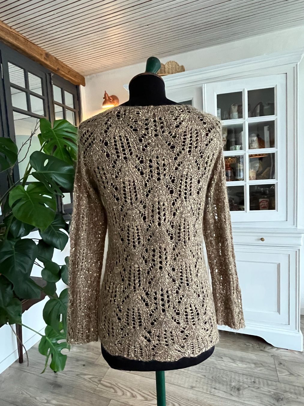 Phase Eight Pulls & Sweat-shirts: Pull doré maille PHASE EIGHT 10 – D'occasion à Seiry par van_n79x 3