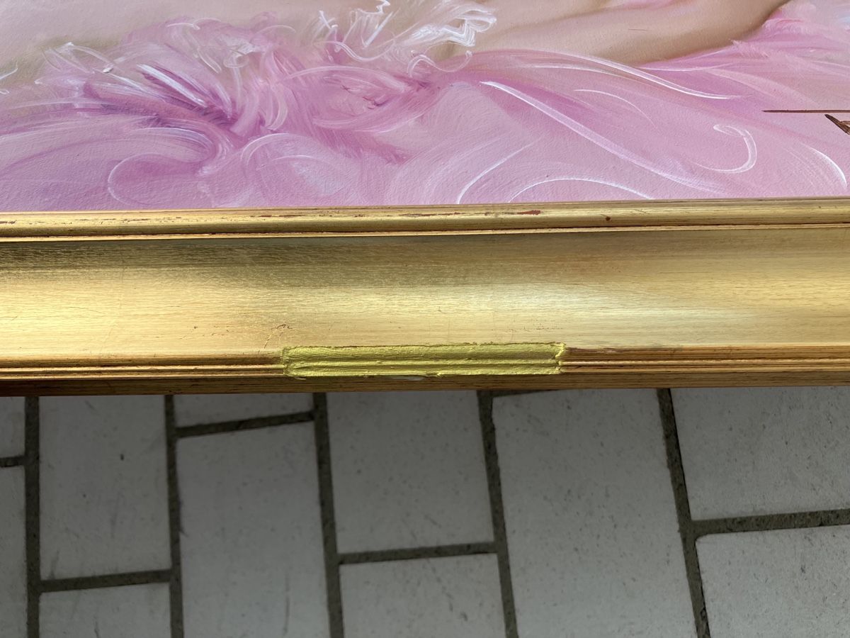 Dipinti: Grosse Gemälde Öl a. Lwd 125x65cm – Usato da Zürich venduto da Artnuvo 8