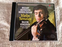 Vengerov: Mozart Beethoven Mendelssohn - Violin Sonatas CD