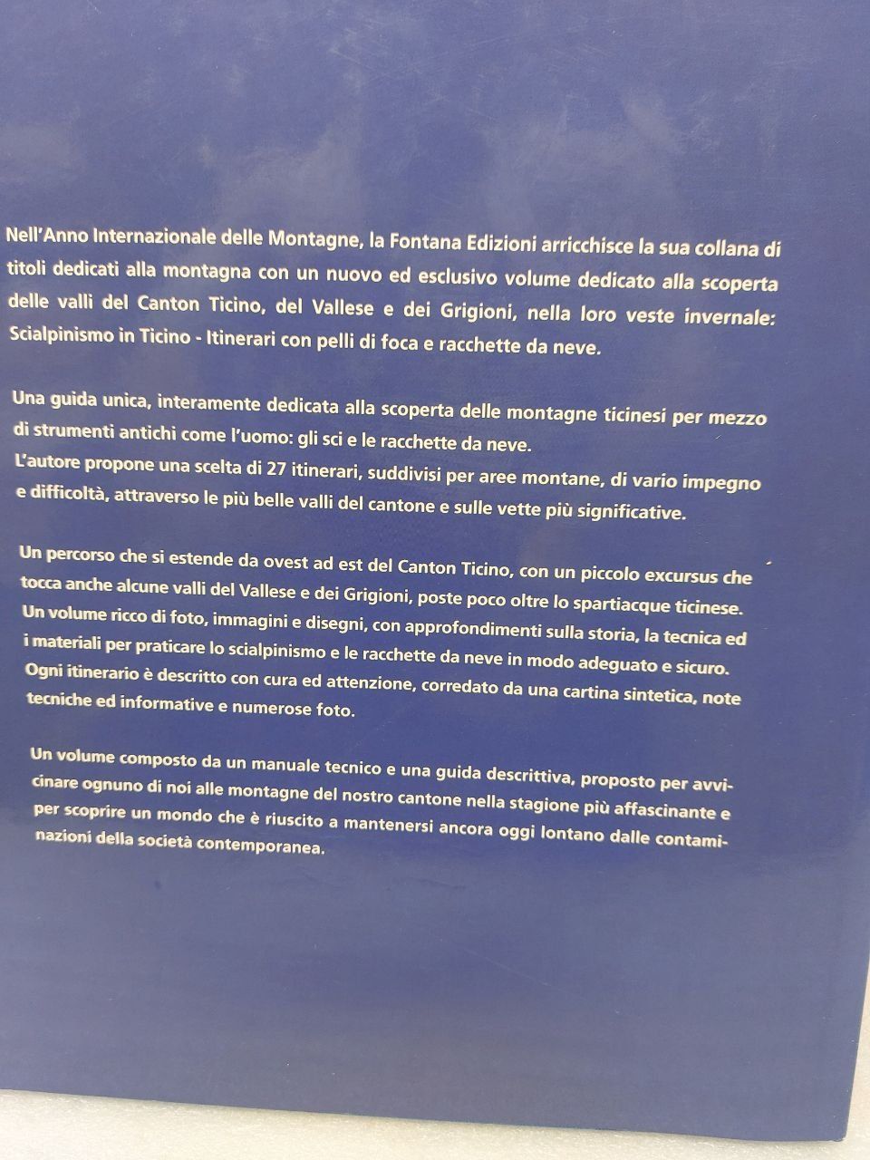 Libri: Scialpinismo in Ticino – Usato da Pambio Noranco venduto da Pol69 1