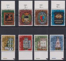 H55) Pro Patria 1981 und 1984, ET Vollstempel