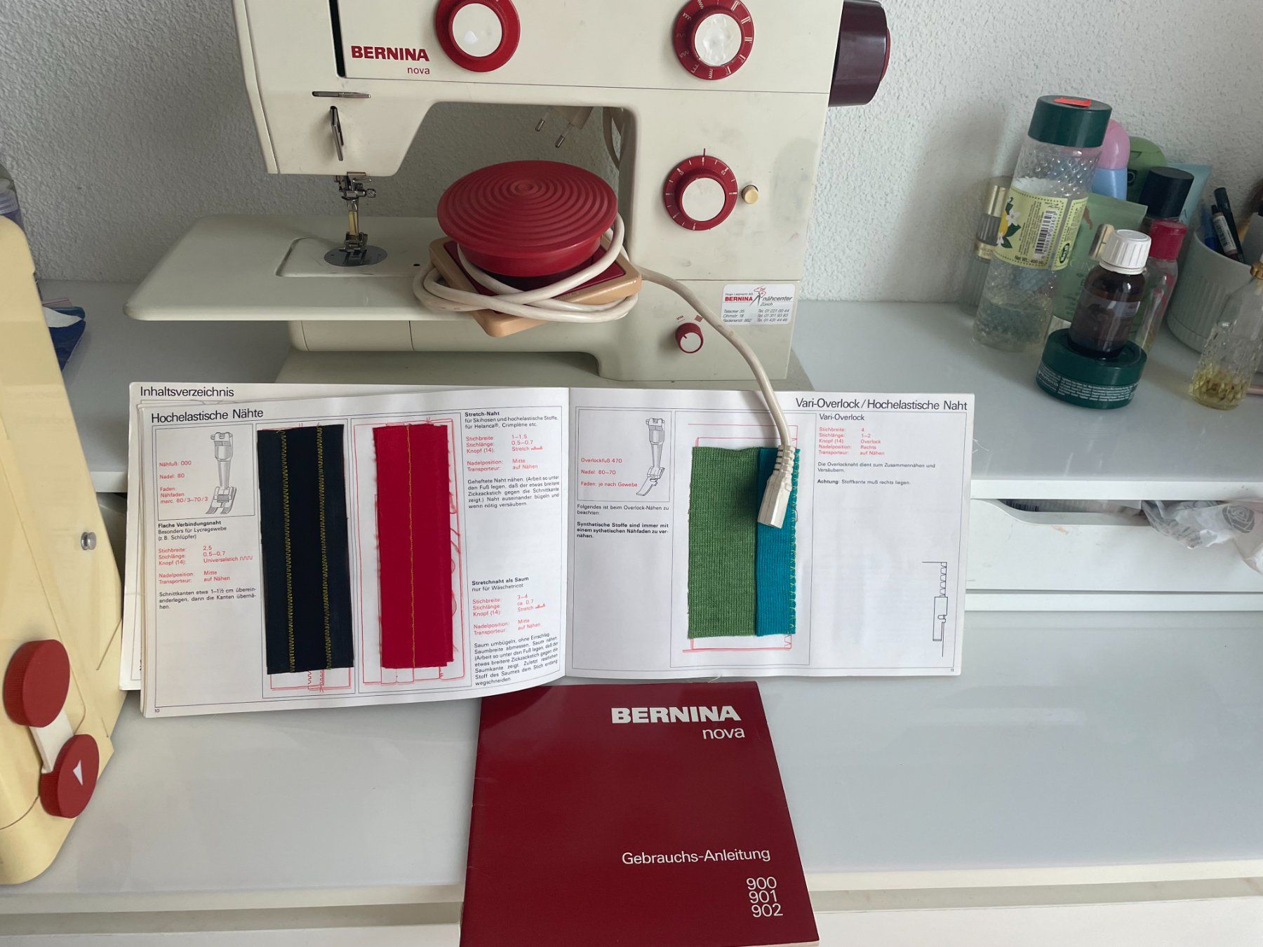 Nähmaschinen: Bernina Nova Nähmaschine 900 – Defekt aus Zürich von Maris4 2