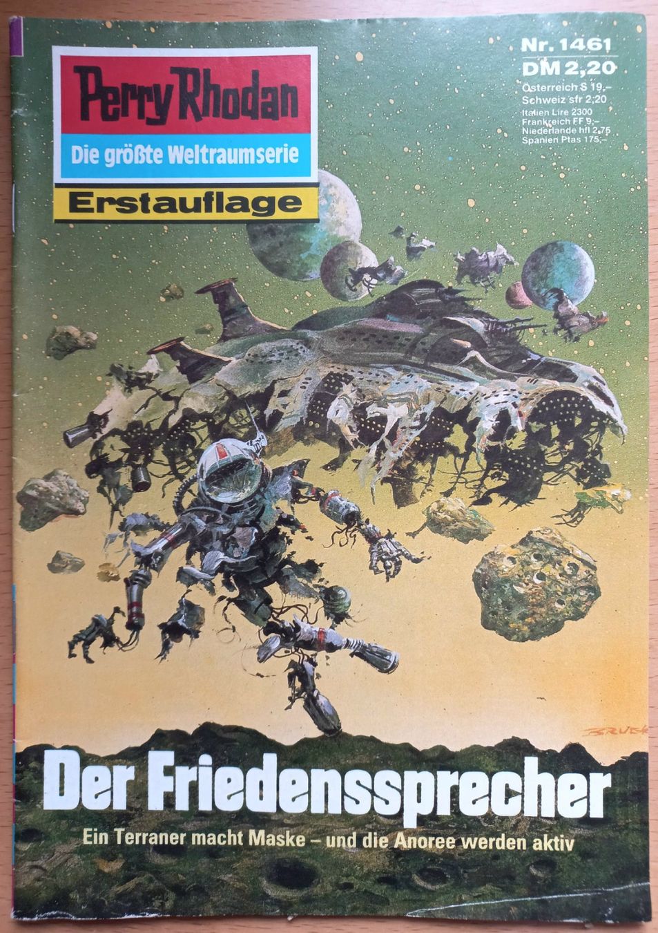 Fumetti: Comic - Perry Rhodan 1461 - Der Friedenssprecher – Usato da Niederuzwil venduto da lubimaja