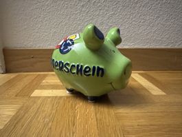 Sparschwein aus Porzellan