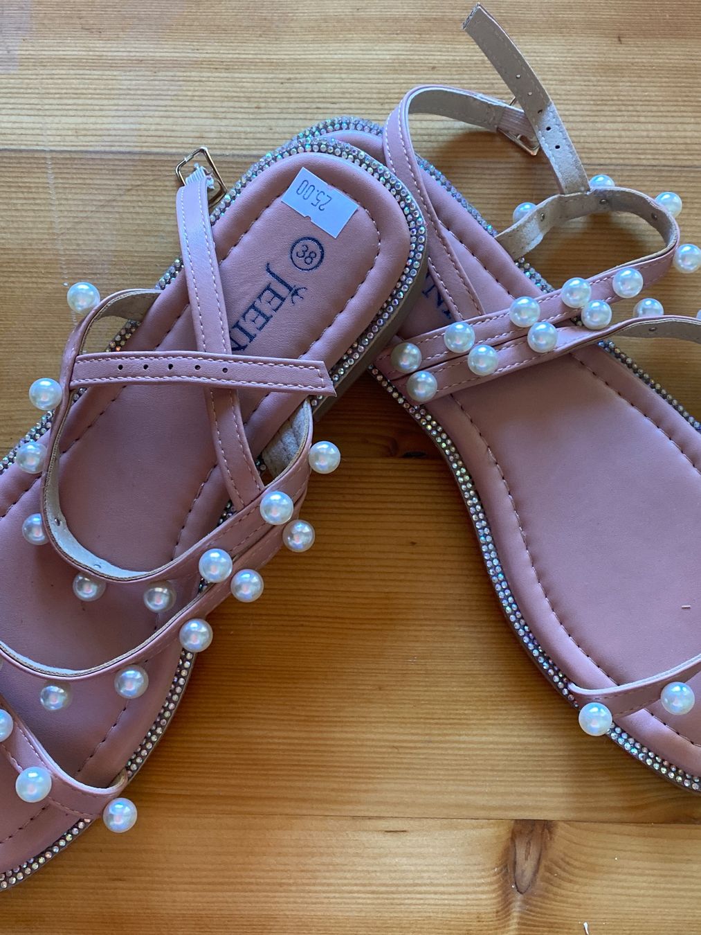 Scarpe da donna: DAMEN SANDALEN-ROSA/PERLEN – Nuovo (secondo la descrizione) da Meienried venduto da ManuelaBoutique 5