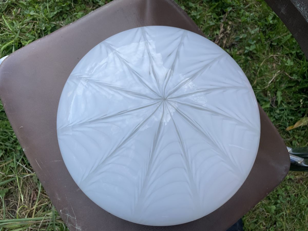 Lampadari & plafoniere: Vintage Art Deco Wandleuchte Deckenlampe – Usato da Bern venduto da fotolog111