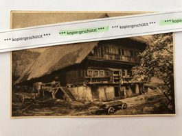 Schwarzwaldhaus, alt sehr schön AK