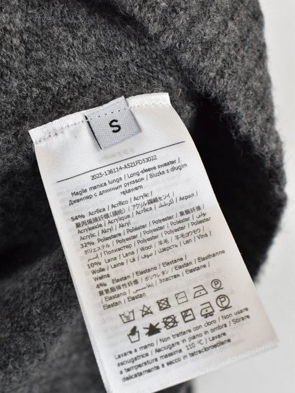 Pullover & Sweatshirts: Gaudi Strickpullover mit Pailletten, grau, Gr.S-M – Neu (gemäss Beschreibung) aus Nürensdorf von 2ND_STORY 7