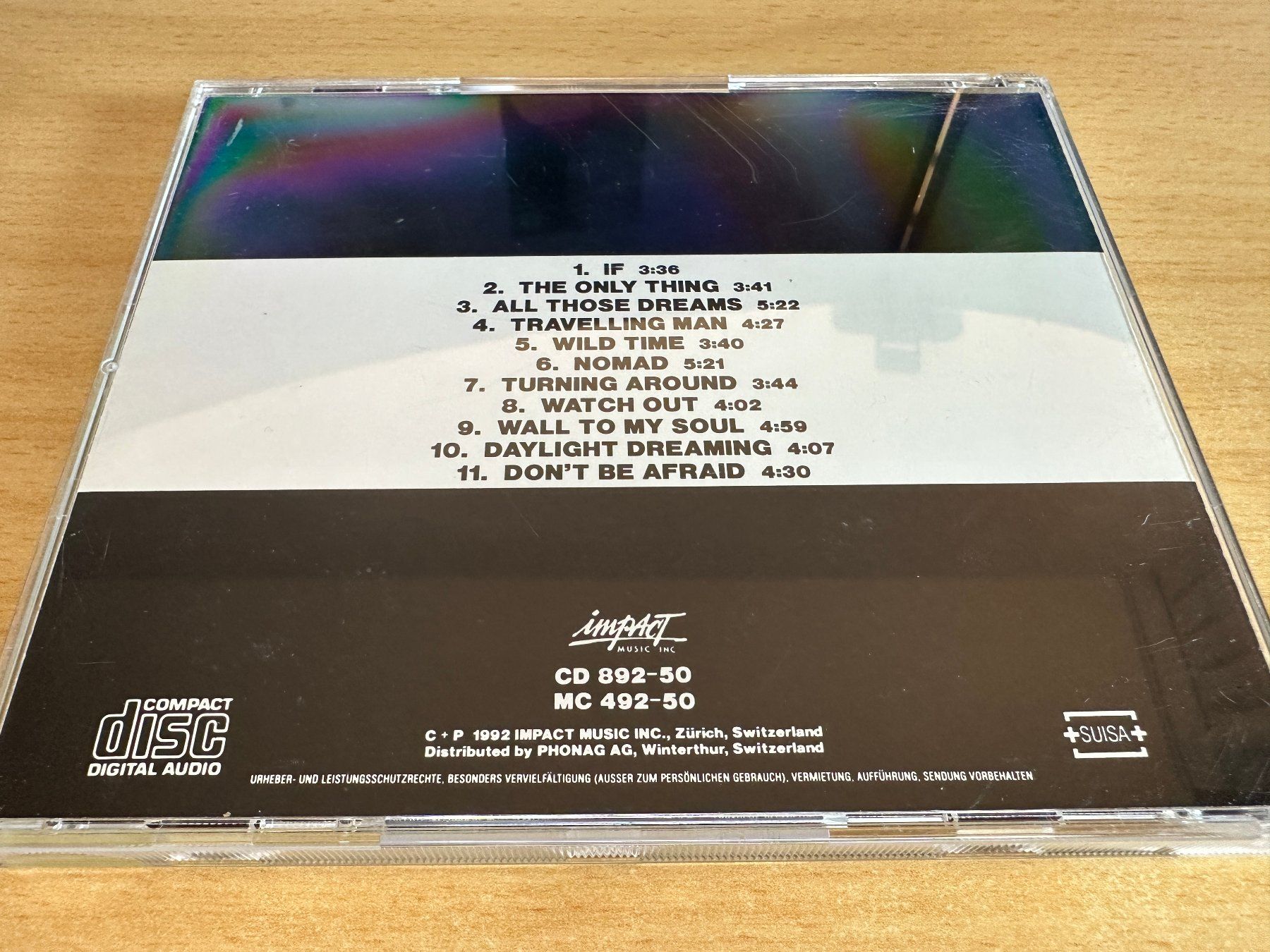 CD: Fessler Inc – Indefinite New Colors – Usato da Rikon im Tösstal venduto da Alpenmutz 1