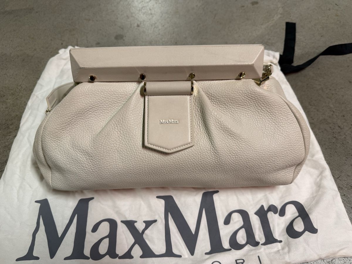 Max Mara Taschen für Damen: Max Mara Handtasche Leder Beige  – Gebraucht aus Zürich von daki81