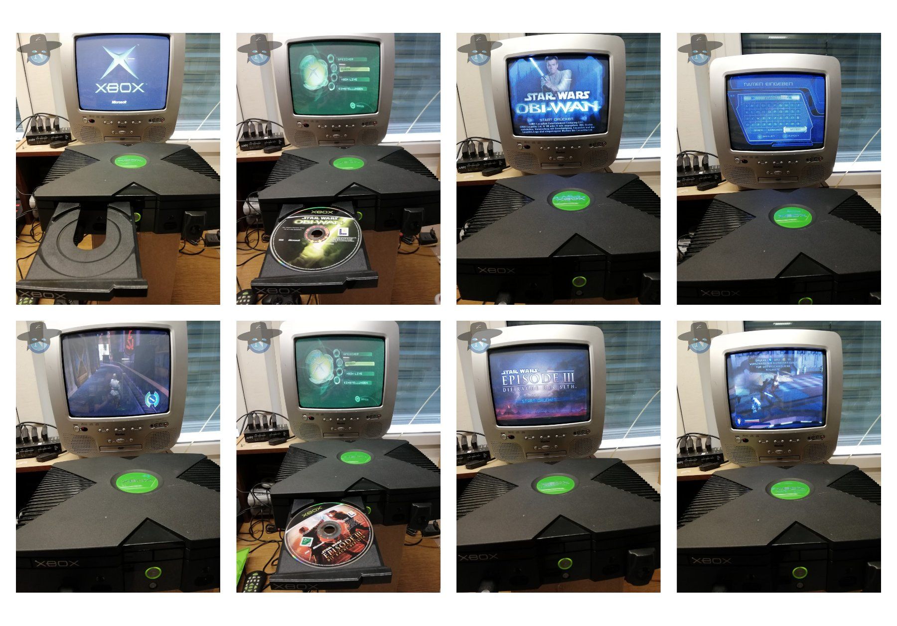 Microsoft Consoles: Xbox Classic OG + 2 Star Wars Games / Clock Capacitor entf. – D'occasion à St. Gallen par zorro_dc 9
