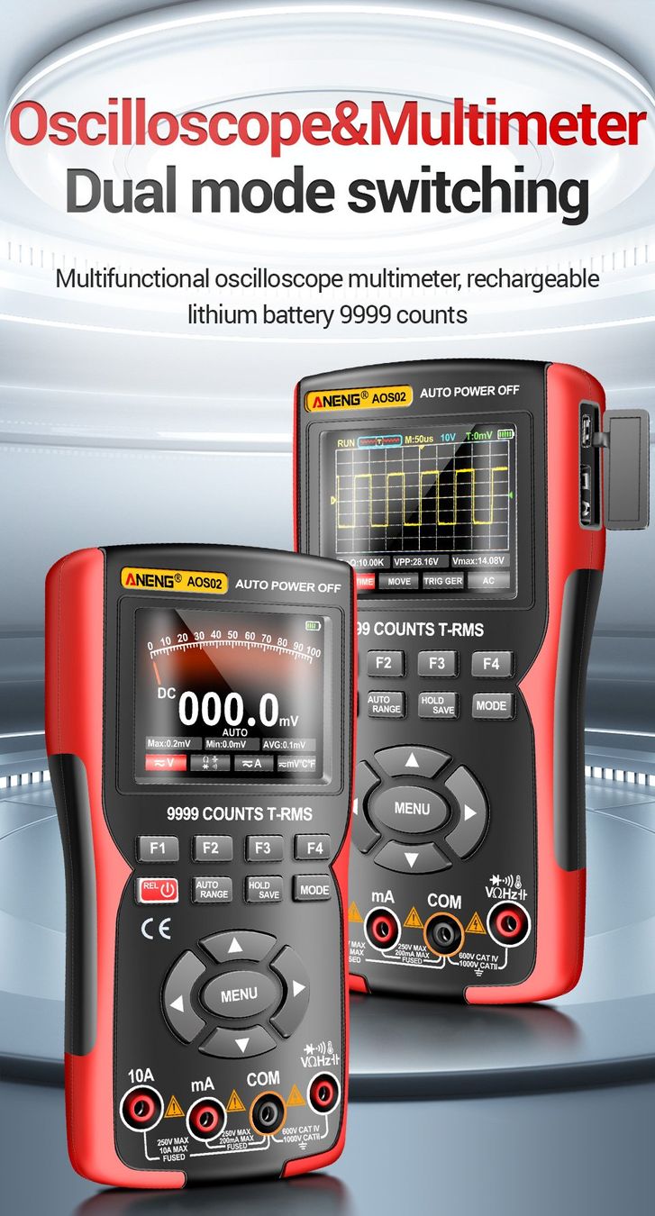 Misurare: Digitaler oszilloskop transistor test multimeter – Nuovo e nell'imballaggio originale da Genève venduto da Top-Trend 1