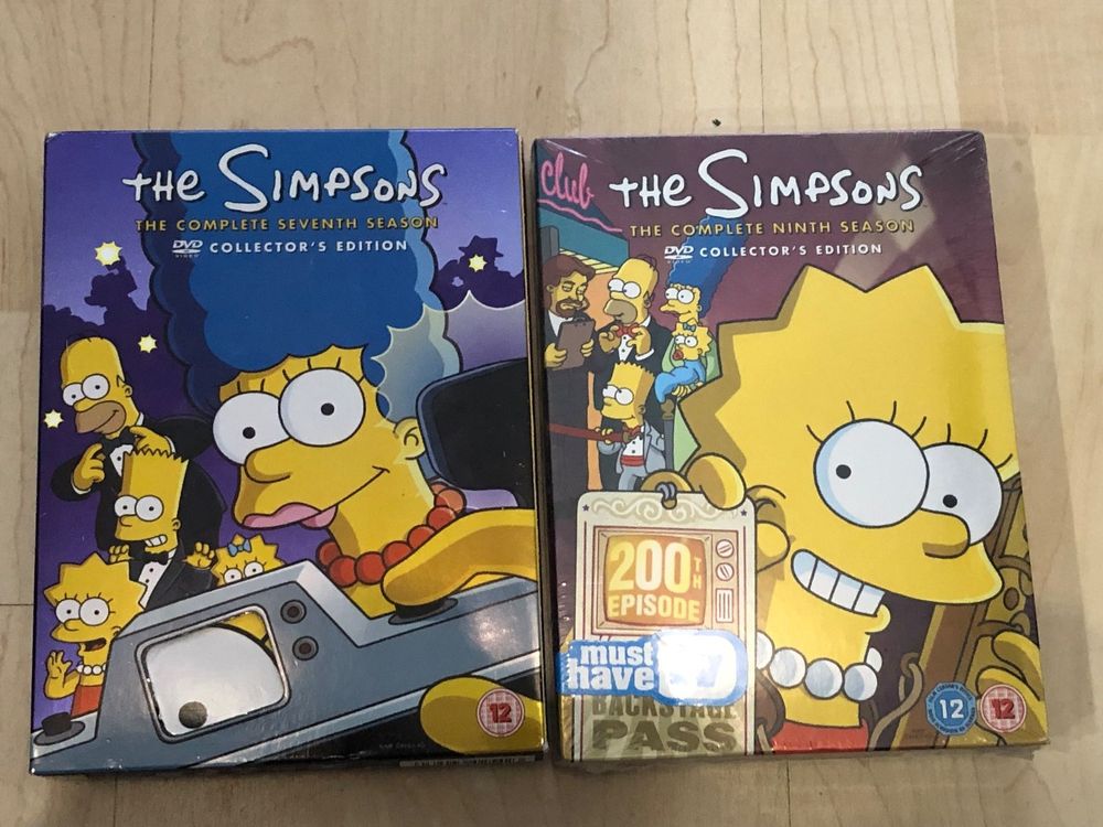 The Simpsons Staffel 7 und 9 auf Englisch Kaufen auf Ricardo