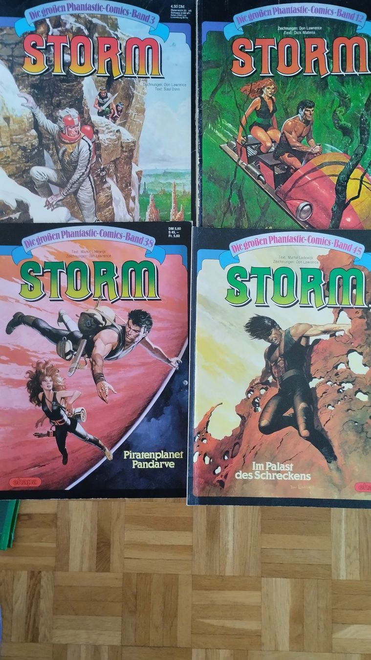 Fumetti: EHEPA PHANTASTIC COMICS STORM 8 BÄNDE – Usato da Basel venduto da Bal-Sagoth 1
