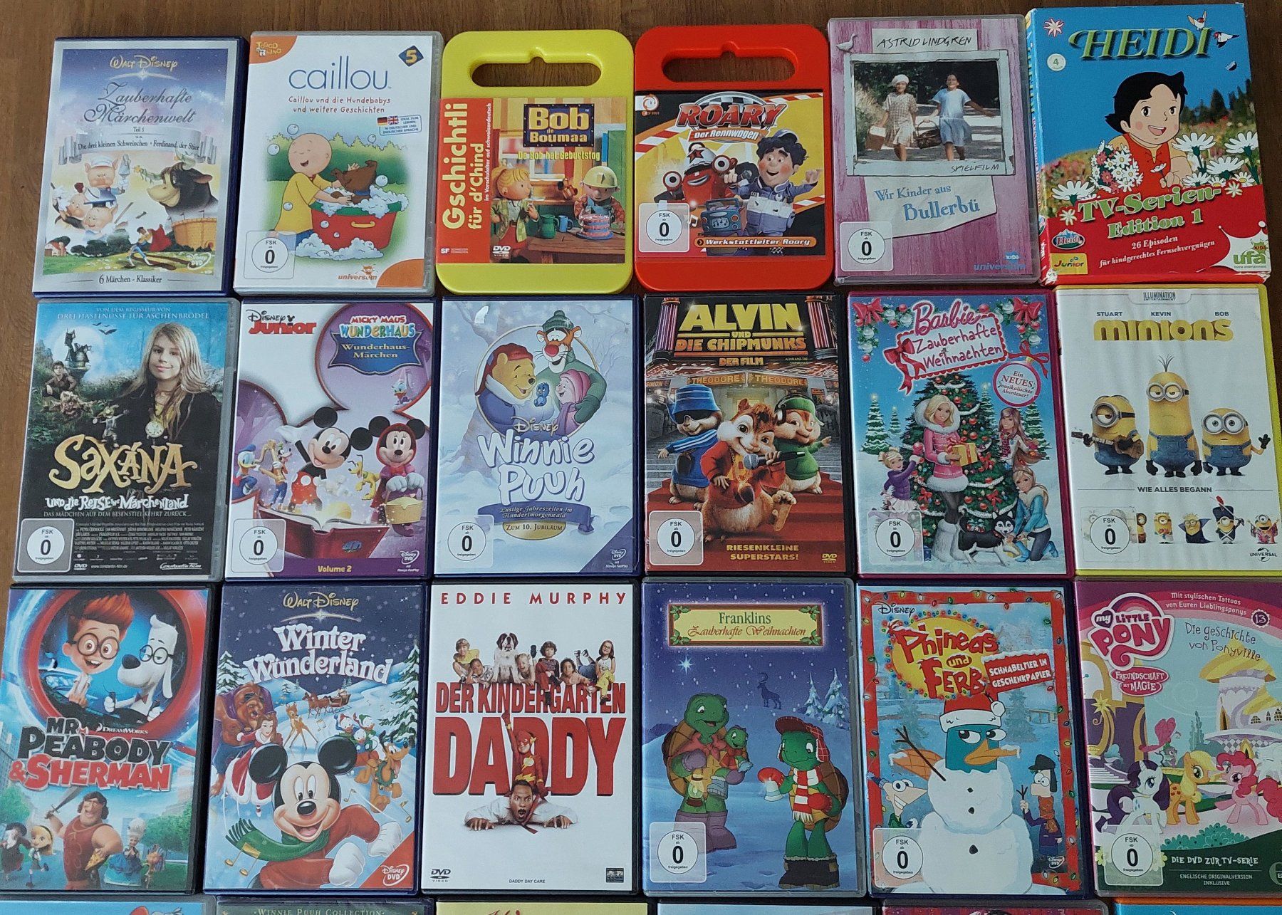 Tutti i DVDs: Grosses DVD Set für Kinder – Usato da Benzenschwil venduto da One_way 1