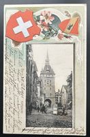 Prägekarte Bern Käfigturm