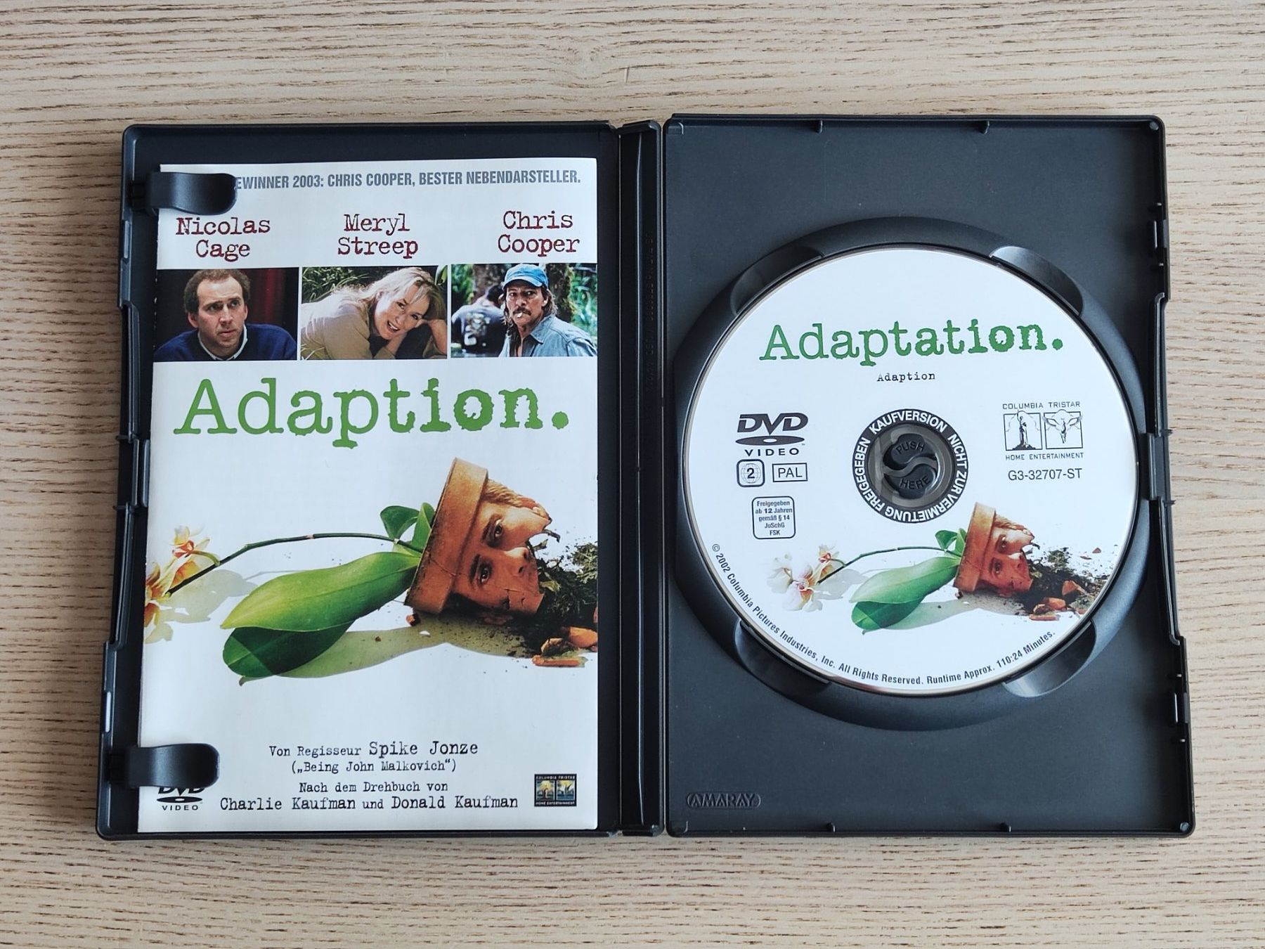 Tutti i DVDs: Adaption – (DVD/2002) – Usato da Schaffhausen venduto da philscardstore 2