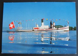 AK Bier Brauerei WÄDENSWIL Schiff 1893 GAMBRINUS Zürichsee