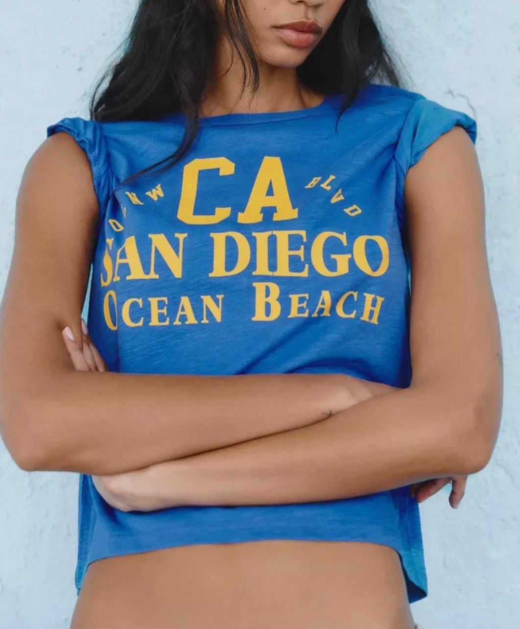Zara T-shirts: Zara Shirt Ocean Beach – D'occasion à Baden par Tiffany6878 3