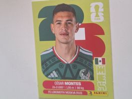Panini 2026 Cesar Montes MEX 5