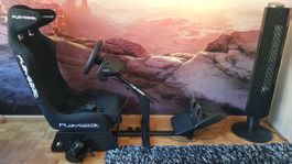 Sim racing setup; G923 + Playseat +  Shifter