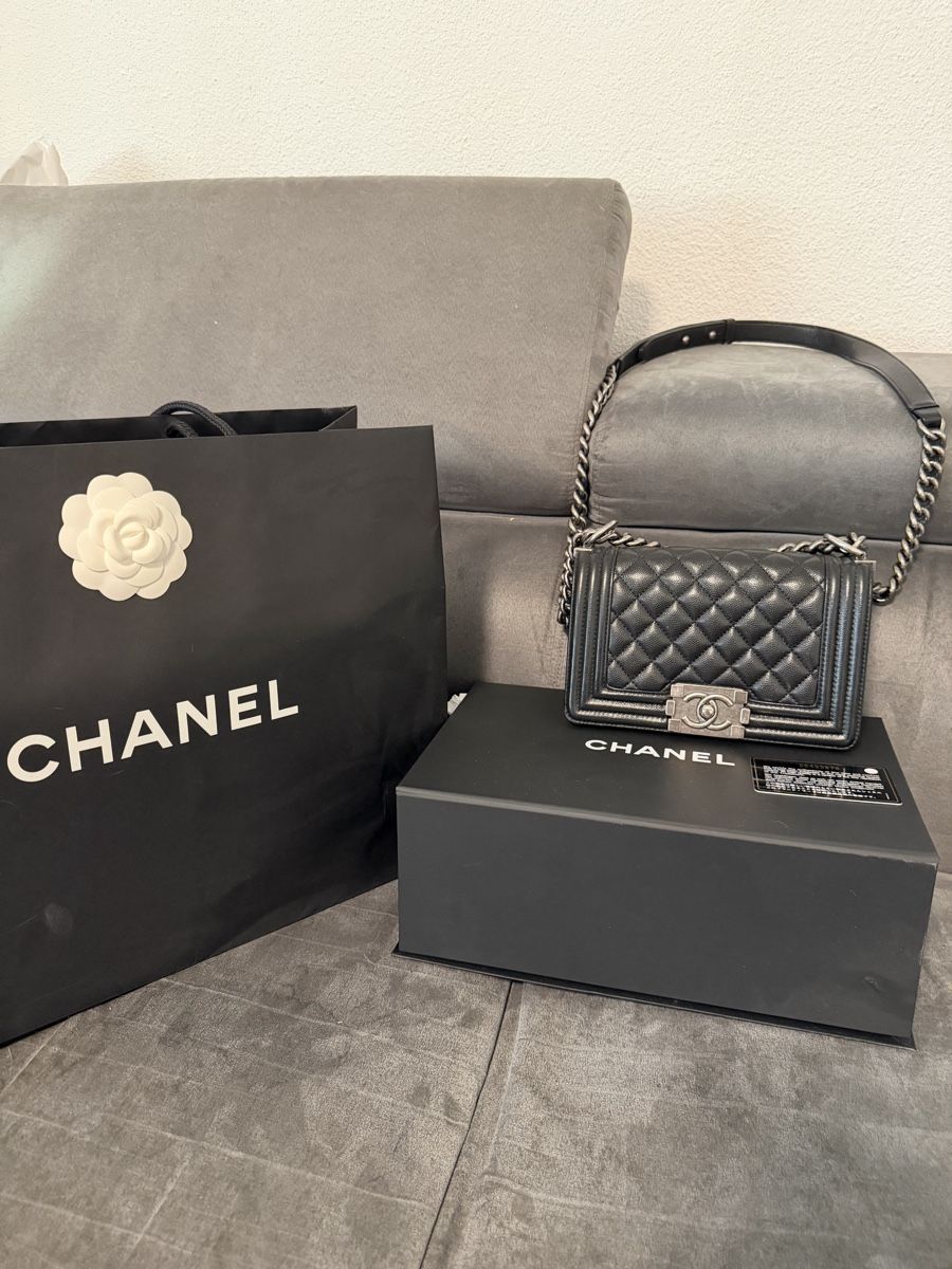 Chanel Borse da donna: CHANEL BOY MINI SCHWARZ ORIGINAL – Nuovo (secondo la descrizione) da Hinwil venduto da CozyBree