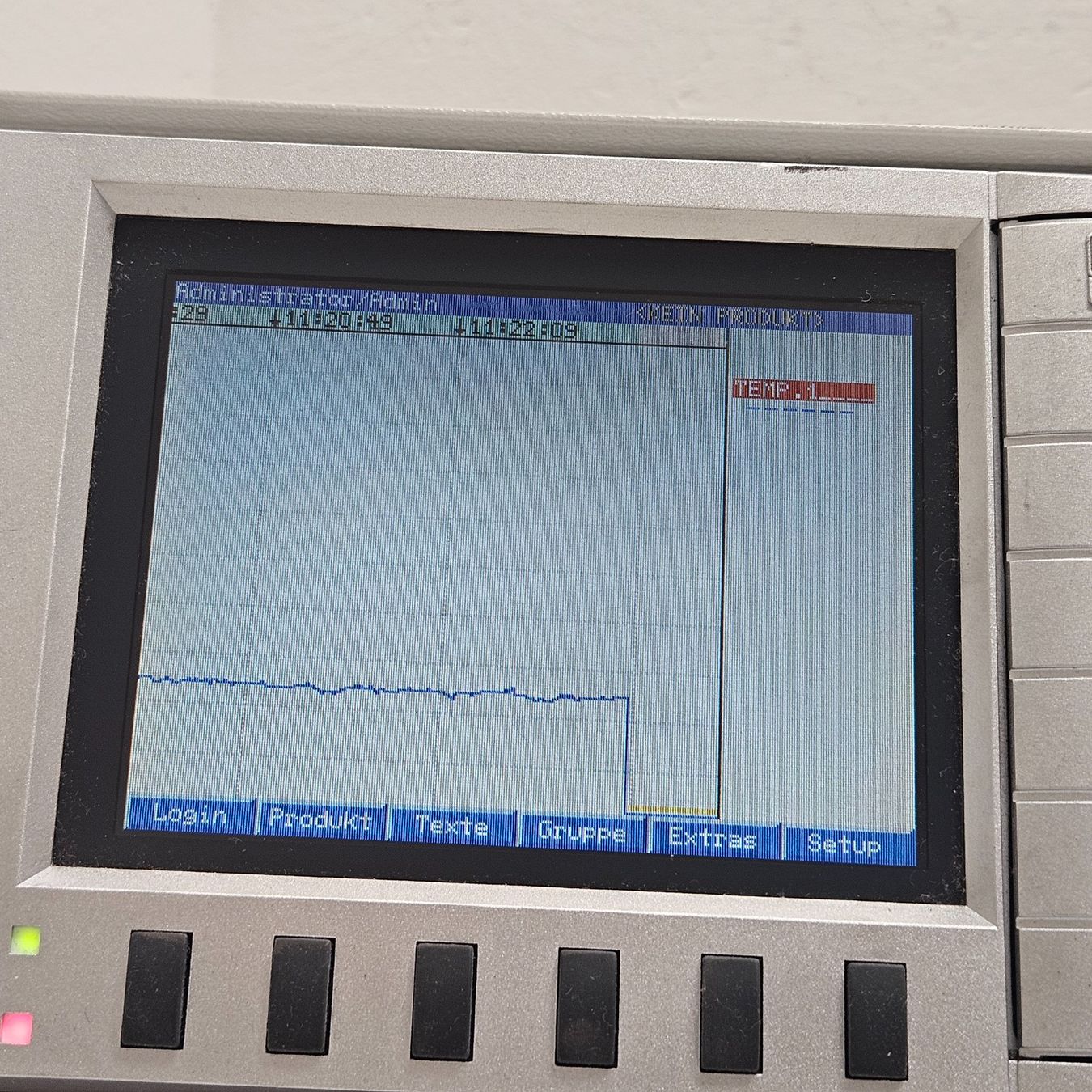 Endress+Hauser Misurare: Endress Hauser RSG12 Memo-Graph-S – Usato da Niederdorf venduto da LeptonAG_Labor 3