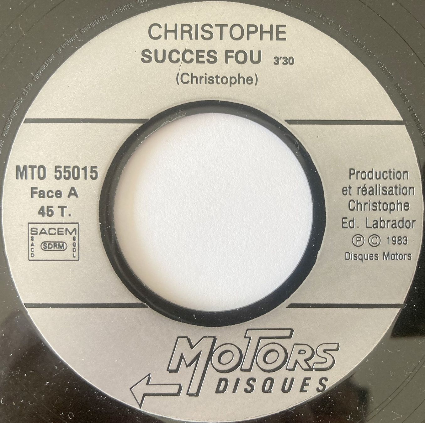 Dischi in vinile: CHRISTOPHE - SUCCES FOU – Usato da Bottens venduto da hotter-than-hell 2