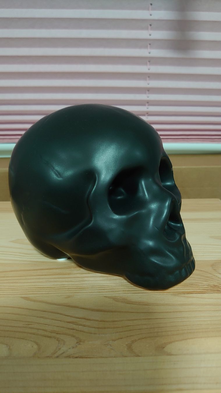 Spardosen: Sparschwein Totenkopf schwarz  – Gebraucht aus Oberbüren von cas_hnn7