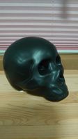 Sparschwein Totenkopf schwarz 