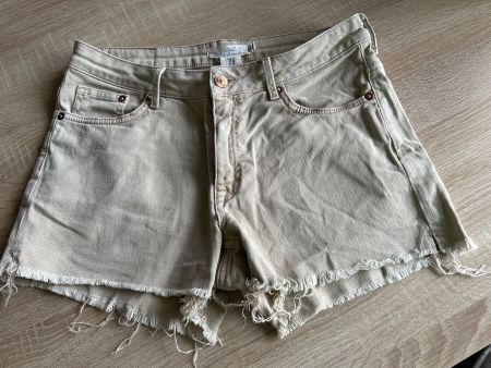 Damen Jeans Shorts beige von  L.O.G.G.(H + M ) Gr. 38