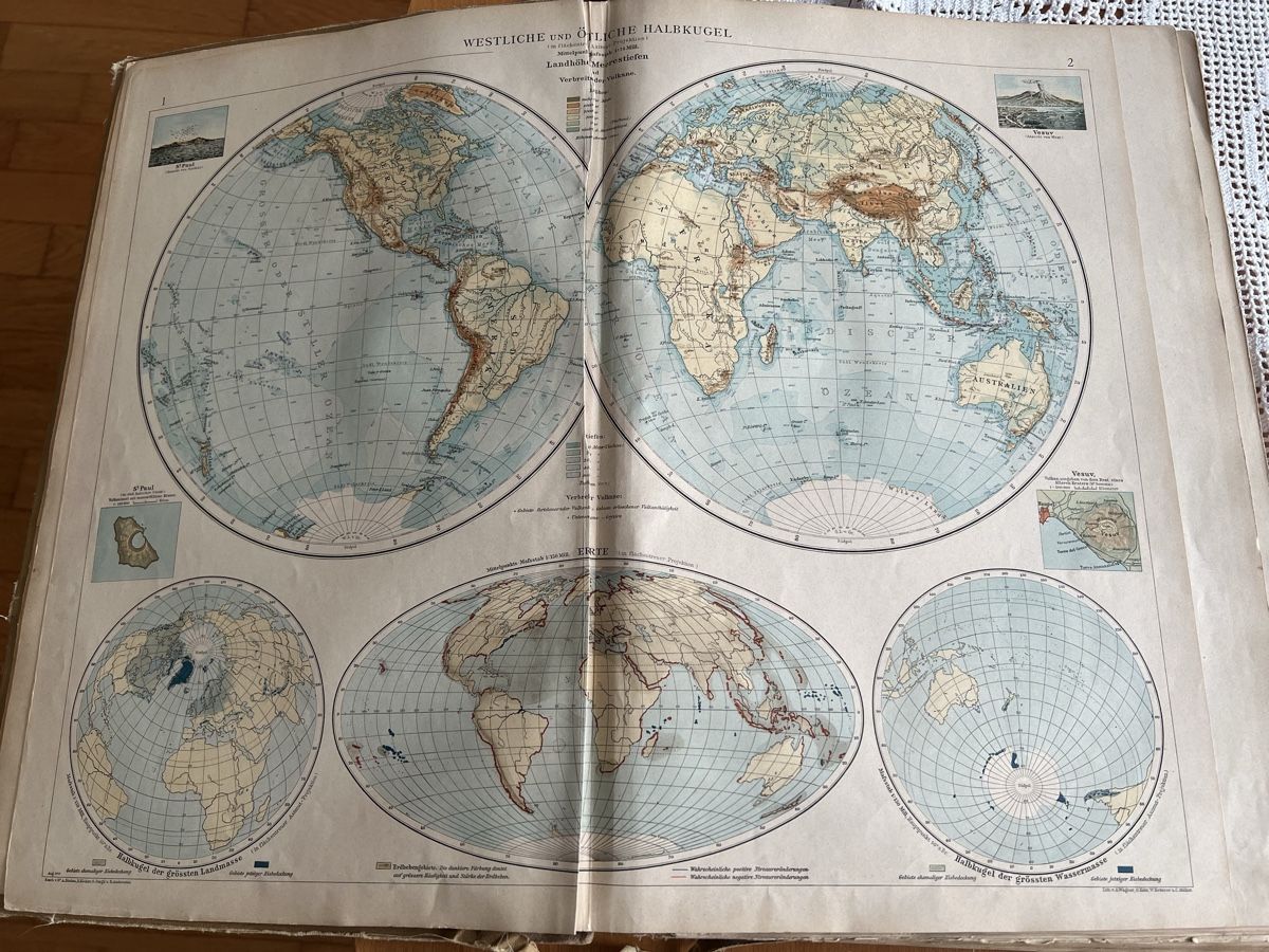 Libri: Antiker Atlas 1901 – Usato da Rapperswil SG venduto da dunaway 7