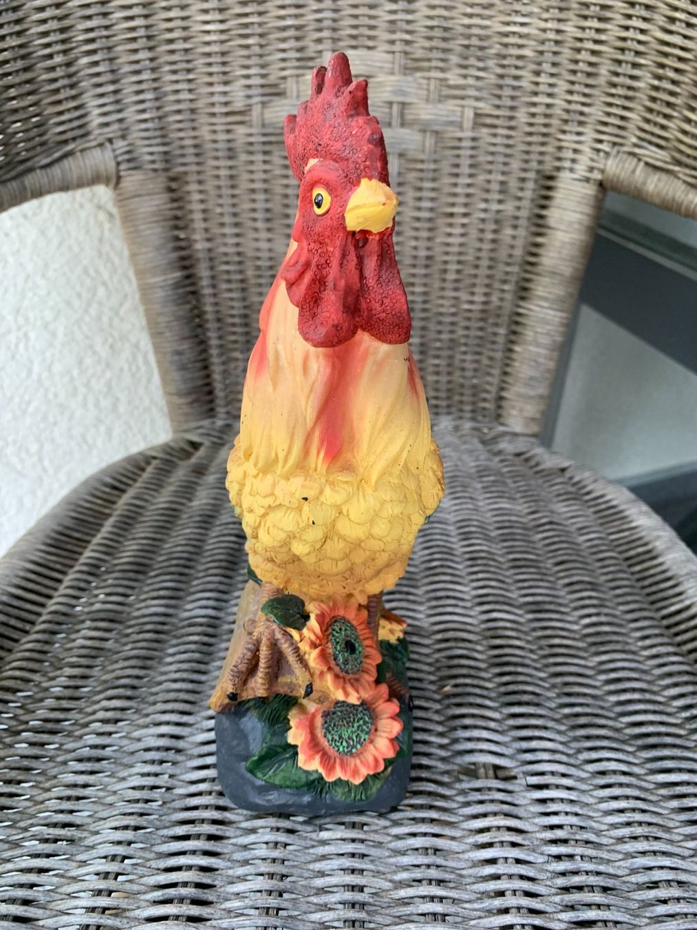 Statuette: Bewegungsmelder Dekorfigur "Hahn" – Nuovo (secondo la descrizione) da Sarmenstorf venduto da habasa 2