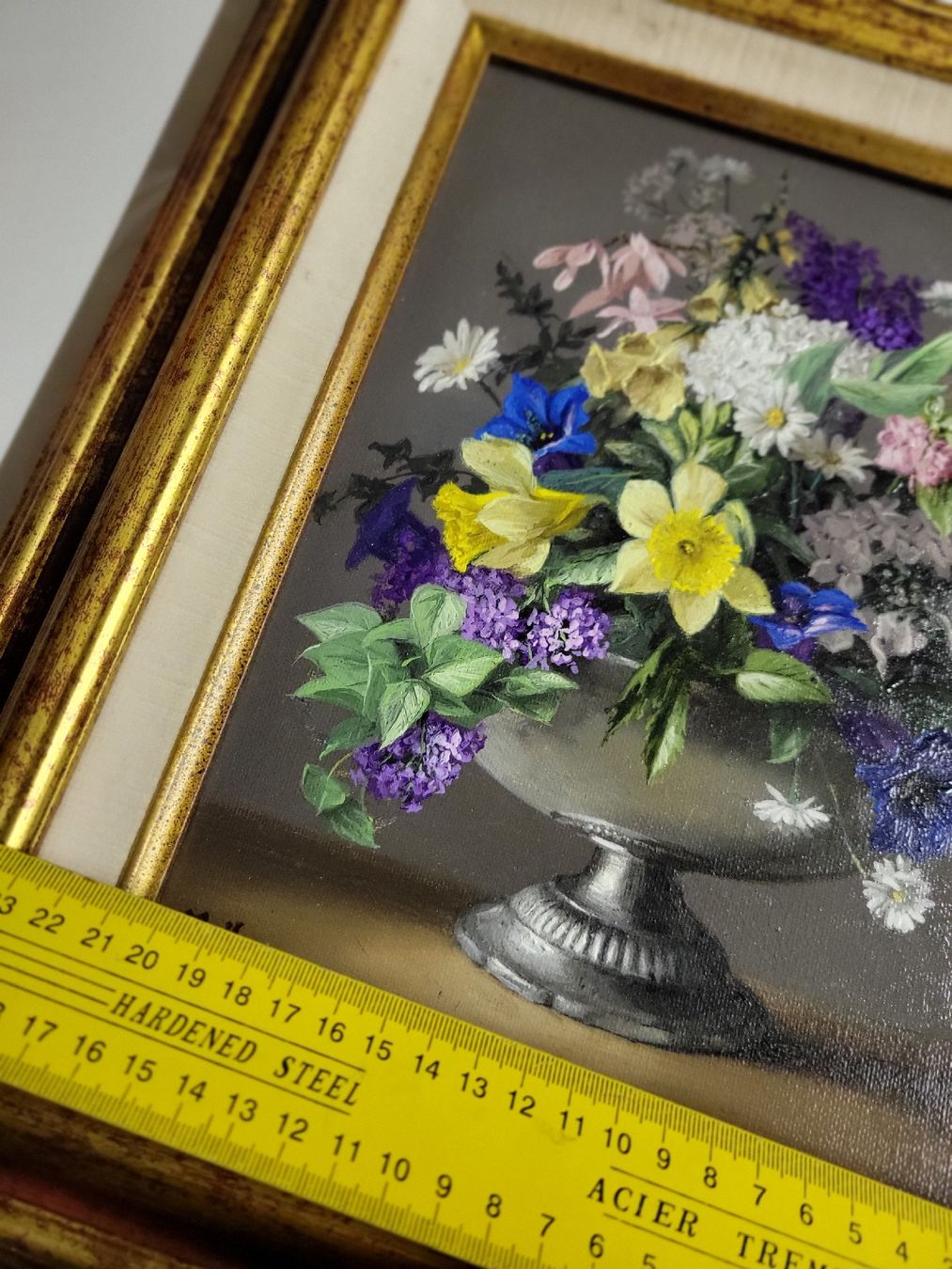 Dipinti: MALFROY  TABLEAU "BOUQUET DE FLEURS " – Usato da Bernex venduto da Dariafr 6