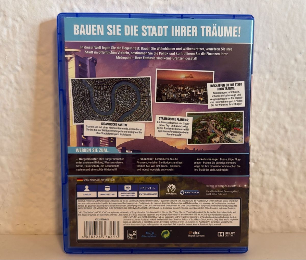 Sony Spiele: Cities: Skylines (PS4/PS5) - Good Condition! – Gebraucht aus Ehrendingen von bubulence 1