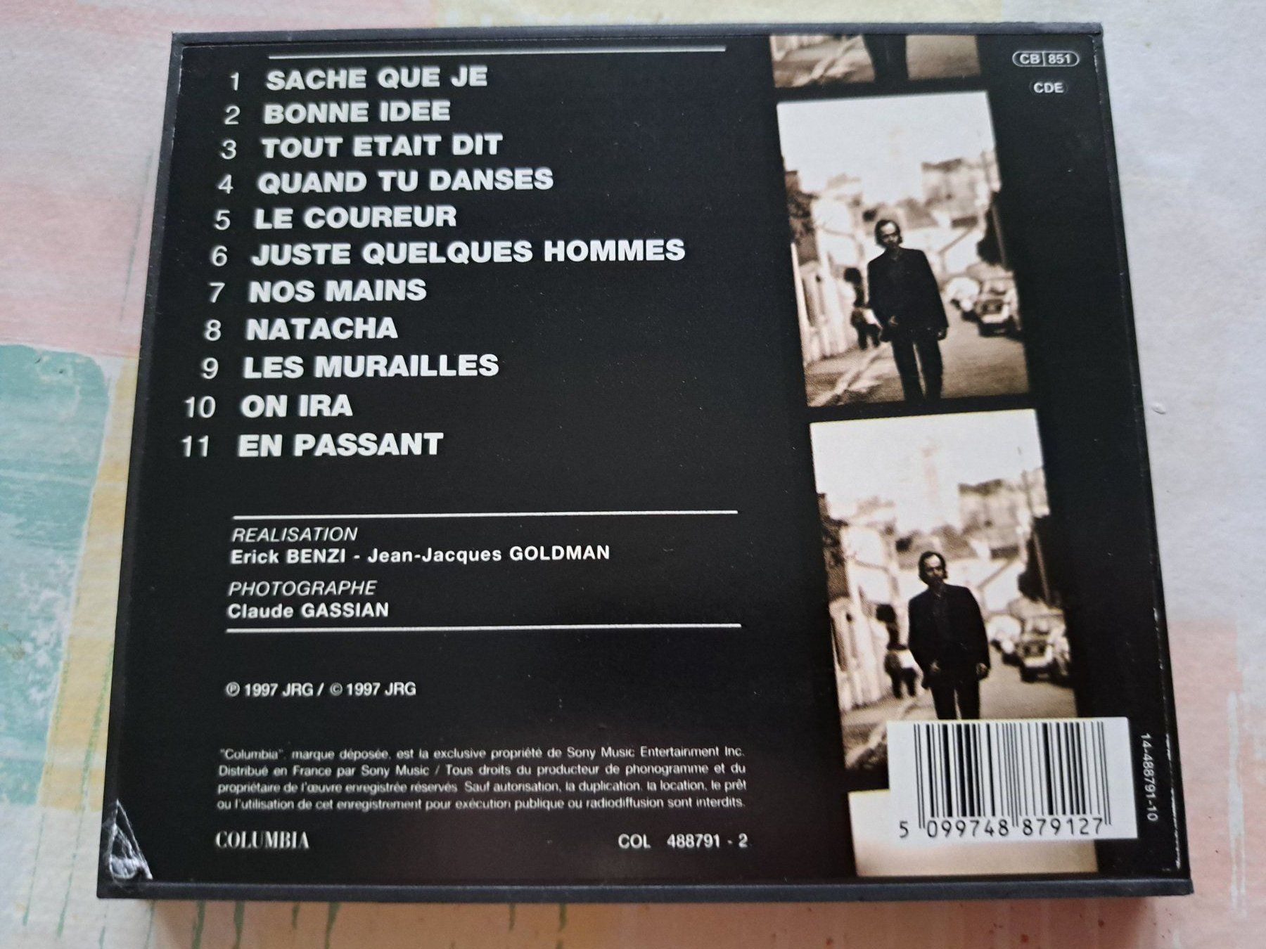 CDs: Cd Jean-Jacques Goldman - En passant – Gebraucht aus Pully von bro_n52j 1