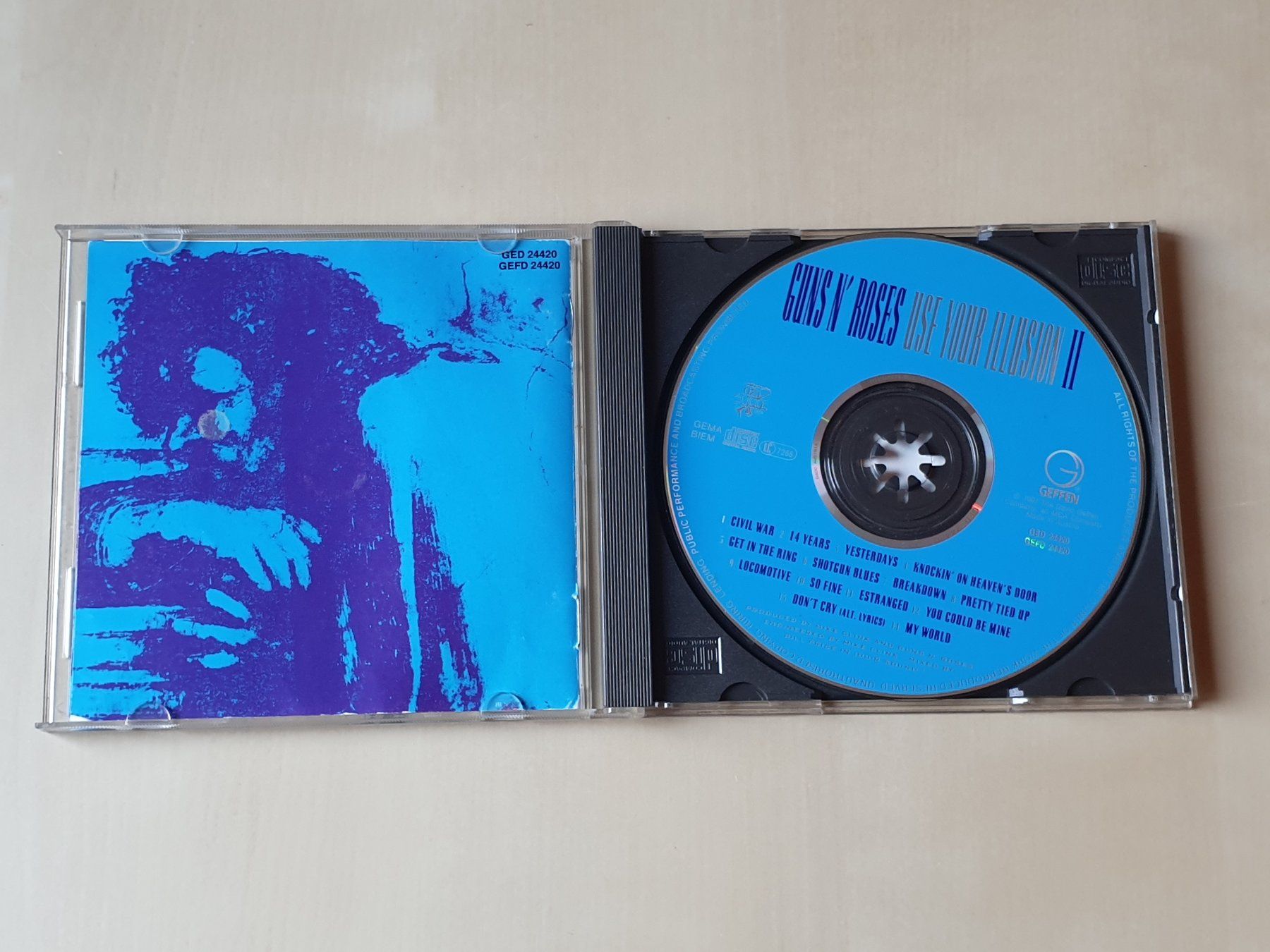 CD: Guns N' Roses Use your Illusion II – Usato da Stansstad venduto da collectorsshop 2