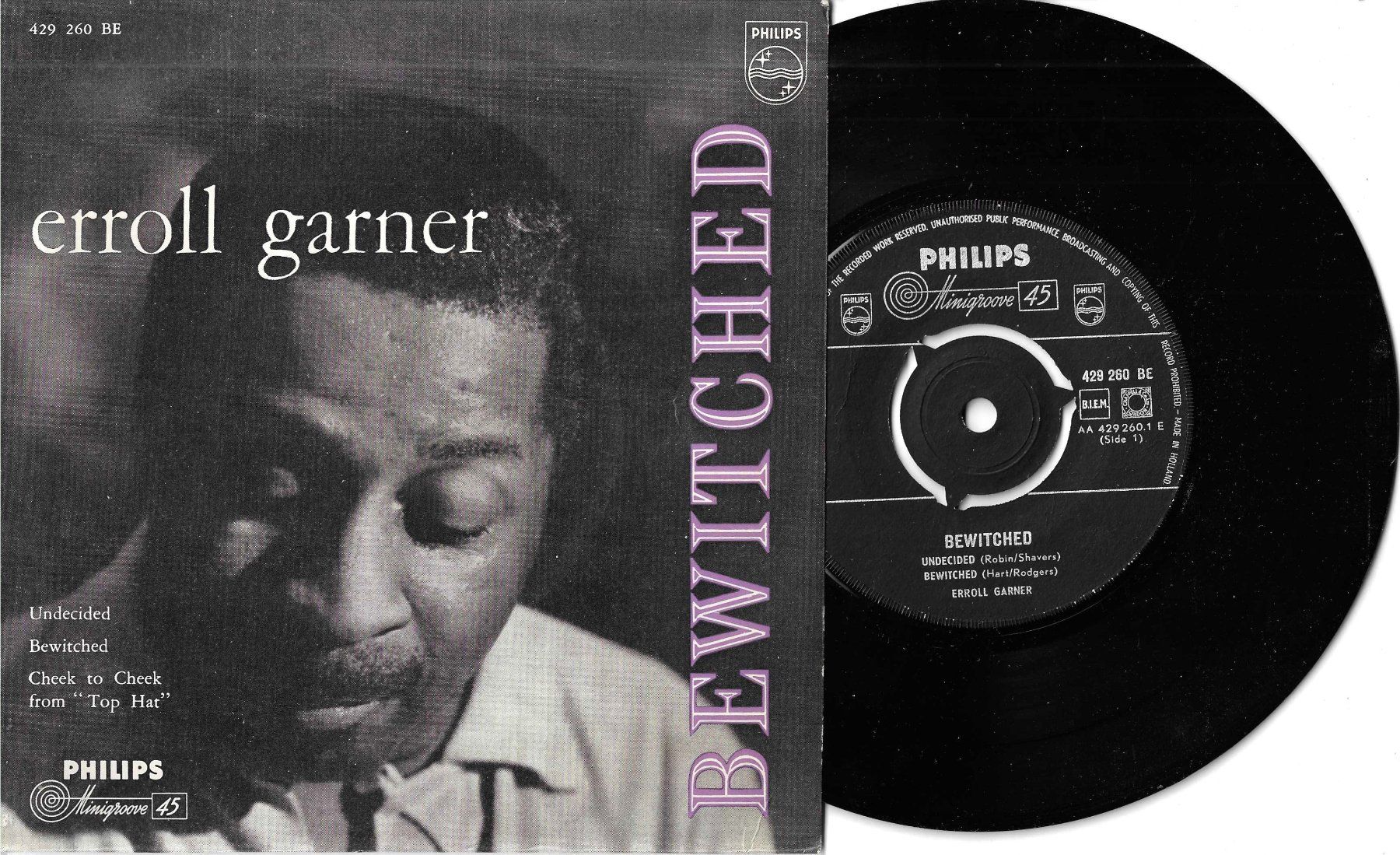 Dischi in vinile: Erroll Garner EP - Cheek To Cheek – Usato da Savagnier venduto da Ne2065