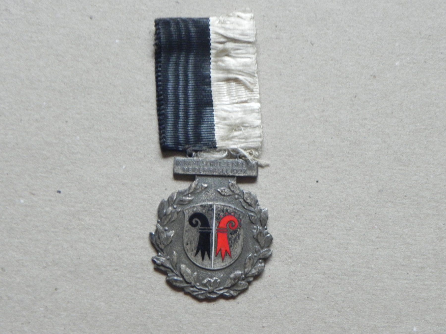 Medaglie: Medaille Basel Kant. Schützenfest 1927 – Usato da Siebnen venduto da krimsie 1